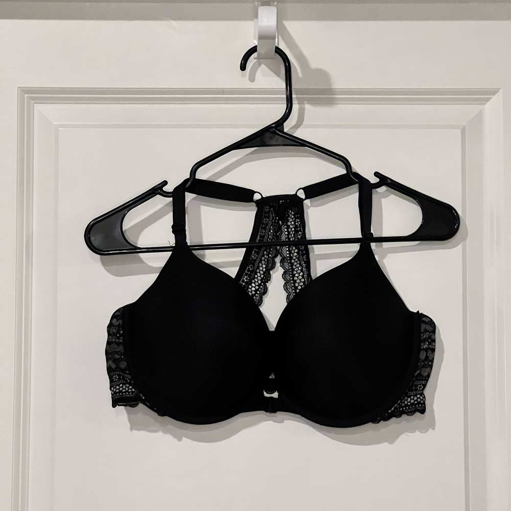 Victoria’s Secret push-up racerback front close bra 38D